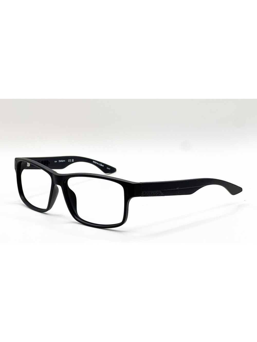 Dragon Cold Insert DR 126 002 Matte Black Full Rim Eyeglass Frames 58-15-140